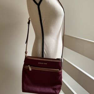 Michael Kors Burgundy Crossbody Bag